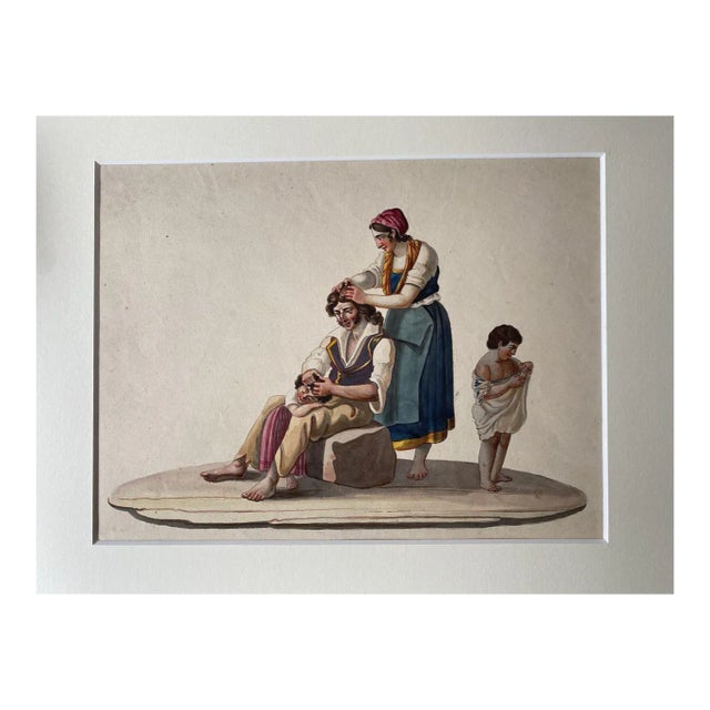 Lice, Gouache, 19th Century For Sale
