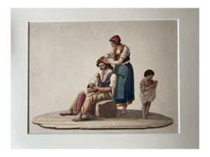 Lice, Gouache, 19th Century