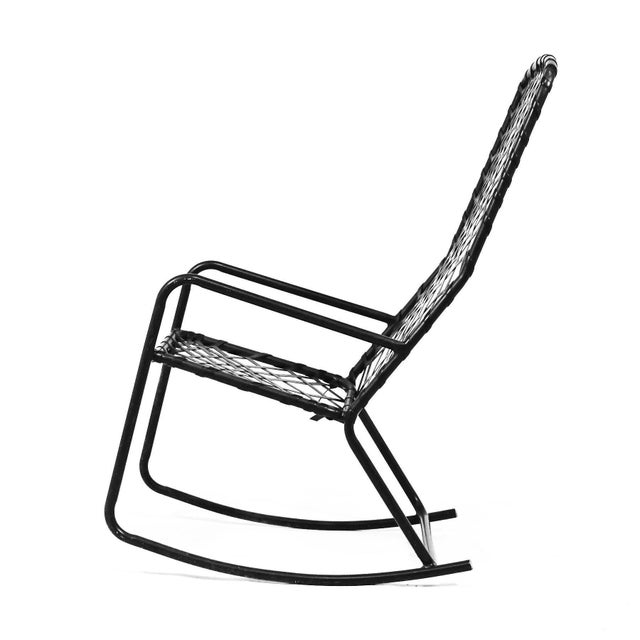 1960s Brown Jordan Tamiami Rocking Chair For Sale - Image 5 of 10