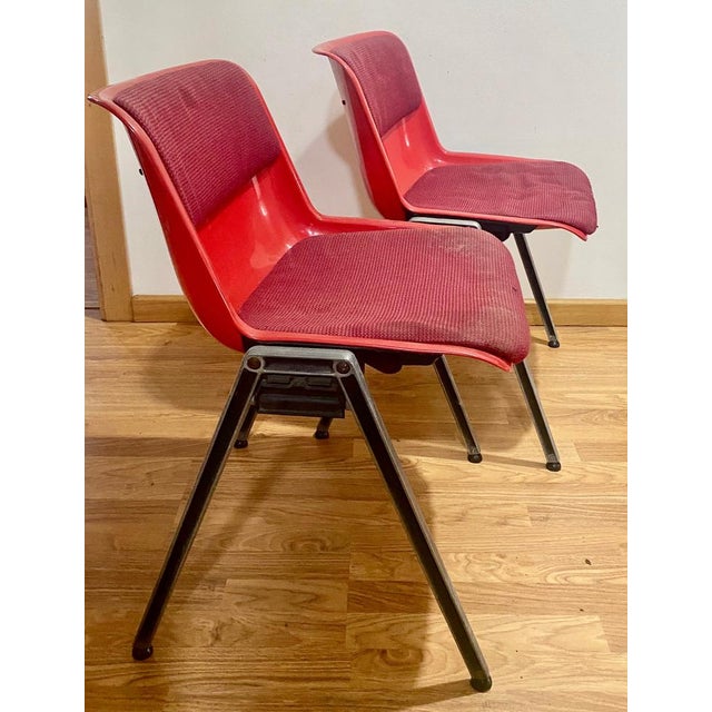 Set of Chairs by Osvaldo Borsani for Tecno, 1960s For Sale - Image 16 of 17