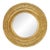 Friedman Brothers The Earl of Lytton Round Mirror in Classic Gold - 39" For Sale