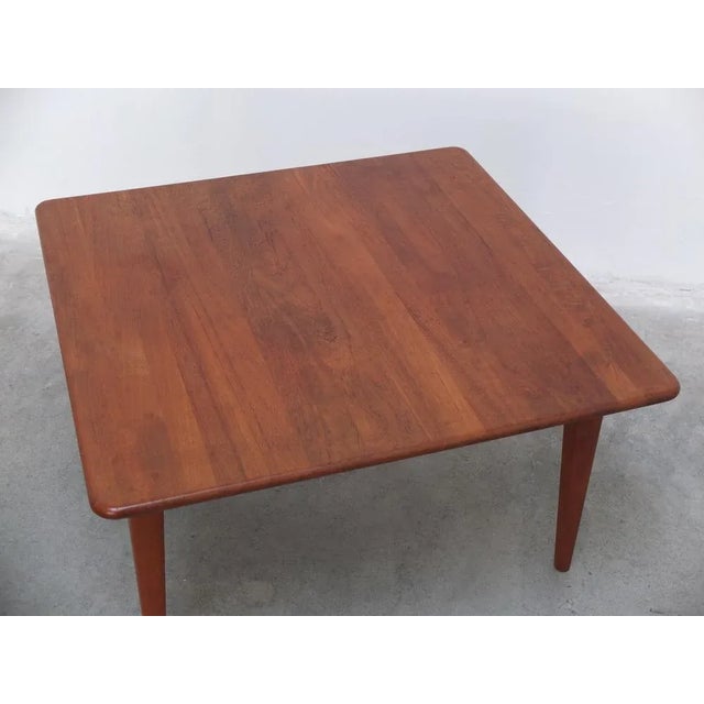 Danish Square Coffee Table in Teak by Mikael Laursen for A/S Mikael Laursen, 1960s For Sale - Image 10 of 13