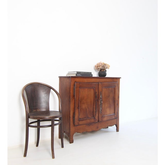 1960s Small French Provincial Cherrywood Sideboard For Sale - Image 5 of 18