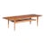 Peter Hvidt and Orla Mølgaard Nielsen for France and Son Fd 516 Mid Century Teak Cane and Brass Coffee Table For Sale
