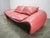 Italian Red Leather Sofa by Divanotti, Postmodern, 1990s For Sale - Image 14 of 18