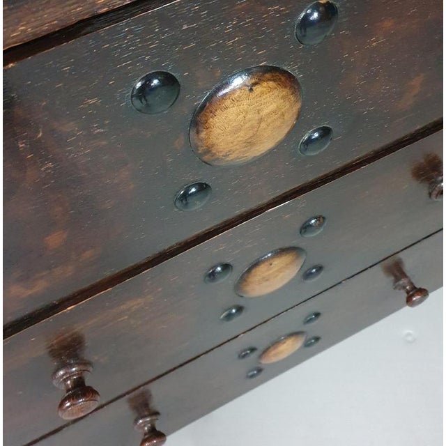 English Charles II Chest of Drawers in Oak For Sale - Image 14 of 18