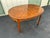 1980s Ethan Allen Canova Campaign Cherry Extension Dining Table For Sale - Image 12 of 12
