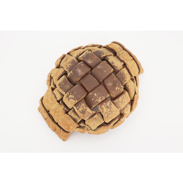 1950s Fishwife Basket Card Receiver or Trinket Tray, Earthenware, Portuguese For Sale - Image 15 of 17