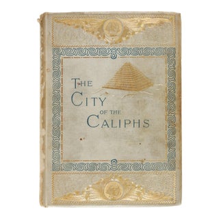 Antique 1897 City of the Caliphs Cairo Travel Book For Sale