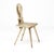 White Primitive Folk Art Wabi Sabi Mountain Chair For Sale - Image 8 of 10