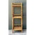 Mid-Century Modern Vintage Rattan Three-Tier Shelf For Sale - Image 3 of 12