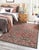 Contemporary 6x9 Majestic Classic Coral Modern Floral Hand Knotted Wool Carpet Rug For Sale - Image 3 of 9