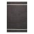 4x6 Violet Artistic Brown Kilim Open Field Modern Flatweave Wool Carpet Rug For Sale