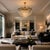Gold Aloadecor 8-Lights Modern Antique Gold 4-Tier Round Crystal Fringe Chandelier For Sale - Image 8 of 9