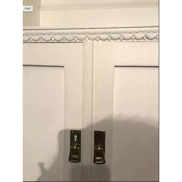 Vintage Art Nouveau Display Cabinet, 1930s For Sale - Image 3 of 12