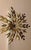 Vintage ceiling lamp by Ferro Art, made in Spain around the 1950s or 60s. It's a "Sunburst" style piece, featuring a...