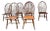 Late 20th Century Set of Six Slovenian Maple Windsor Style Dining Chairs by Kli Logatec, Slovenia For Sale