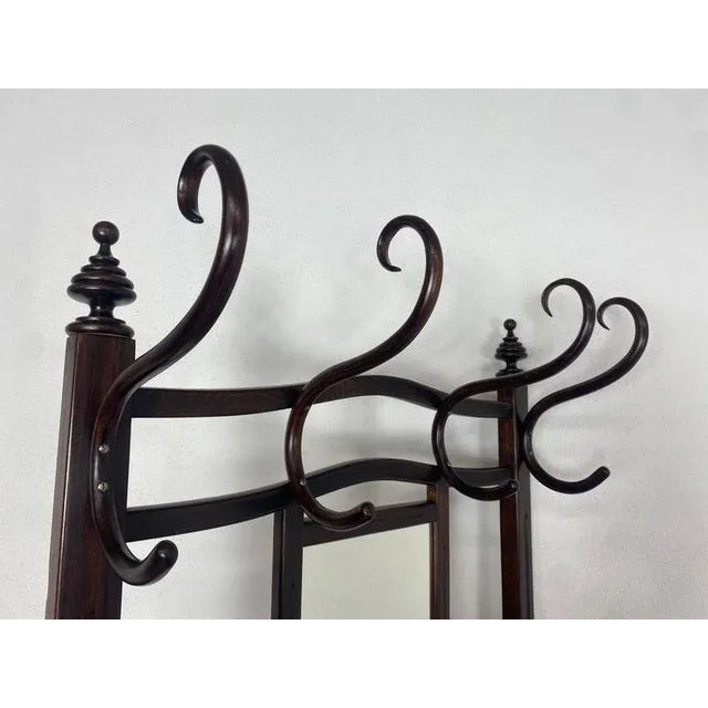 Wood Secession No. 905 Coat Hanger J&J Kohn, 1890s For Sale - Image 7 of 9