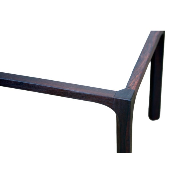 Wood 1960s Kai Kristiansen Planter With Rosewood Frame For Sale - Image 7 of 11