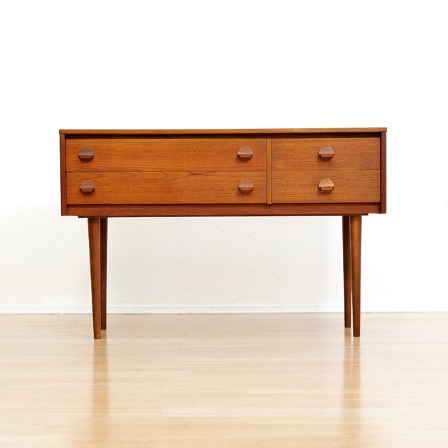 1960s Mid Century Console Dresser by Stag Furniture For Sale - Image 4 of 10