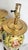 Lamp Pair Yellow Flowers Floral For Sale - Image 12 of 12