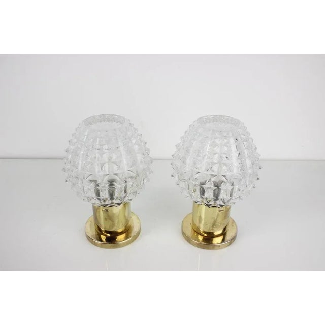 Table or Wall Lamps, Preciosa, Kamenický Šenov, 1960s, Set of 2 For Sale - Image 3 of 11