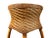 Brown Mid Century Hand Woven Wicker Rattan Bamboo Displaying Plant Stand For Sale - Image 8 of 9