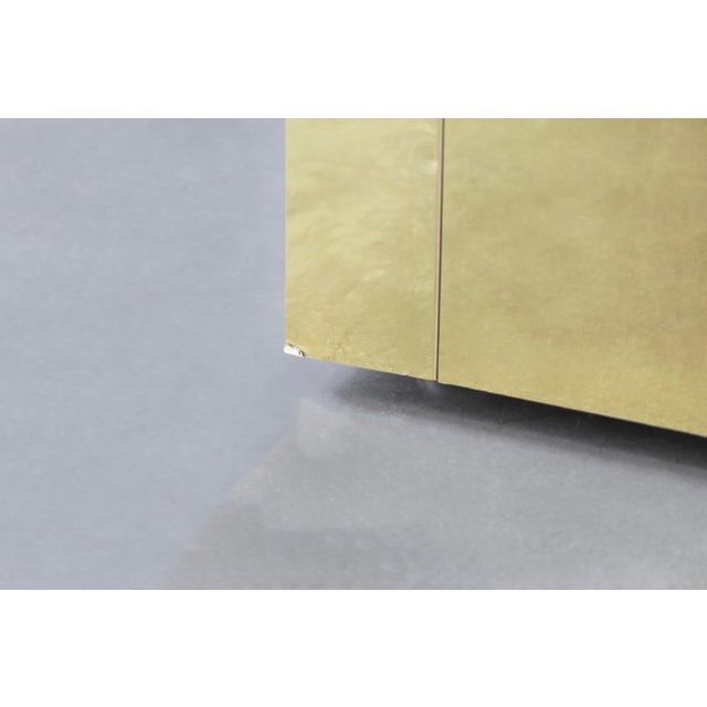 Vintage Brass Vitrine / Display Cabinet by Mastercraft For Sale - Image 13 of 13