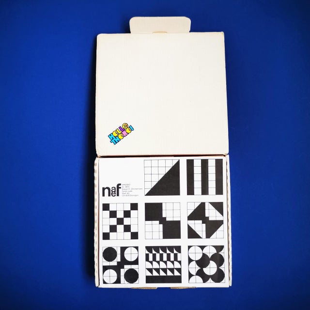 Wood 1989 Vintage Kurt Naef Ornabo Cubes Blocks Game Toy Puzzle Wooden 1980s Swiss Made Hubert Zimmermann For Sale - Image 7 of 17