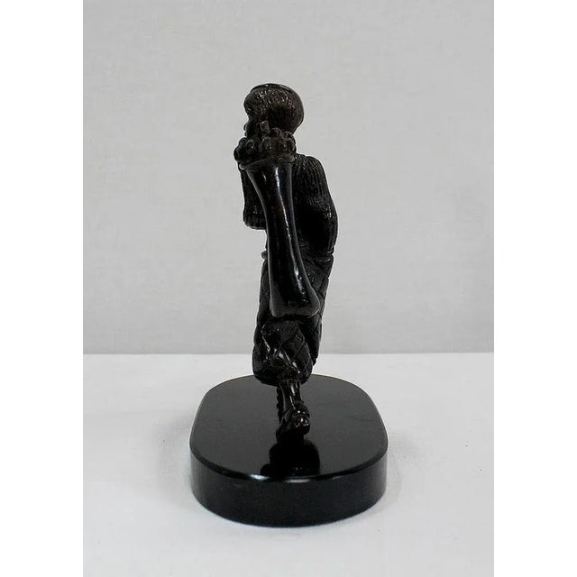 Bronze Golf Caddy Sculpture, Late 19th Century For Sale - Image 9 of 18