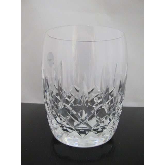 Waterford Crystal Lismore Double Old Fashioned Glass Set of 4 Original Box For Sale In Portland, OR - Image 6 of 9