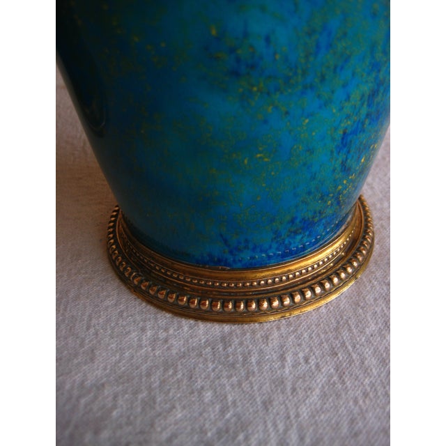 Late 19th Century Sevres Paul Milet Pair of Vases For Sale - Image 10 of 11