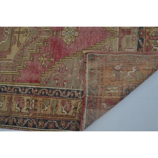 Vintage Handknotted Bohemian Carpet For Sale - Image 10 of 10