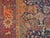 1930s Blue Navy Floral Design Antique Persian Sultanabad Rug 8'10" X 11'8" Handknotted Wool Carpet For Sale - Image 4 of 4