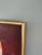 Textile Mid-Century Modern 'Reclining Figure in Red' Abstract Figurative Oil Painting by Swedish Artist Hans Osswald (1919-1983), Framed For Sale - Image 7 of 13
