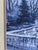 Blue Late 20th Century Jean-Pierre Brunet Sacré-Cœur Montmartre Blue Monochrome Framed Paris Print For Sale - Image 8 of 13