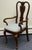 1990s Vintage Pennsylvania House Solid Cherry Georgian Dining Chairs - Set of 6 For Sale - Image 5 of 12