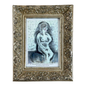 Early 21st Century, Nude Lithograph, Signed and Framed