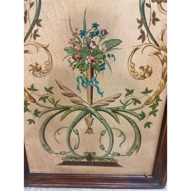 Theodore Alexander Decorated Wall Panel a Pair . For Sale - Image 9 of 12