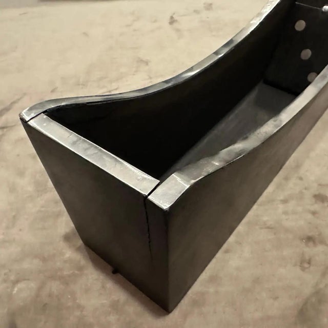 Silver 1990s Modern Luxury Wood and Silver Plated Italian Domino Table Game For Sale - Image 8 of 13