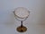 Mid-Century Czechoslovakian Brass and Wood Swivel Table Mirror, 1960s For Sale - Image 4 of 18
