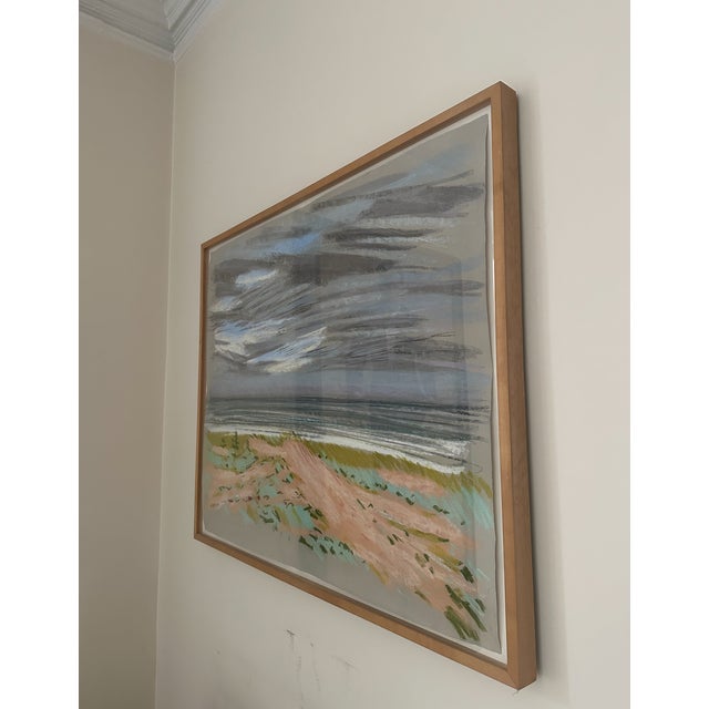 Traditional Christian Brechneff Tim Beach Framed Painting For Sale - Image 3 of 4