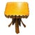 1950s Restored MCM Hawaiian Split Bamboo Side Drinks Table W/ Koa Wood Top For Sale - Image 4 of 9