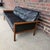 Black Knud Saeter for Vatne Leather and Rosewood Three Seat Sofa For Sale - Image 8 of 12