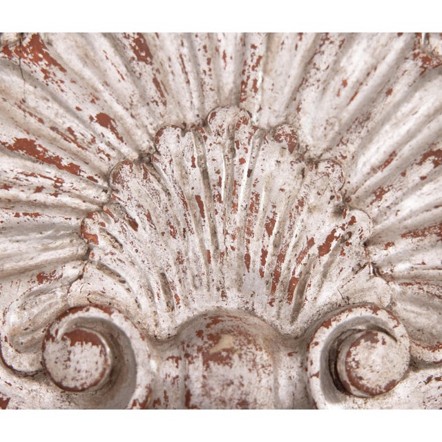 Vintage Italian Silver Giltwood Shell Decor Easel Book Stand For Sale In Houston - Image 6 of 8