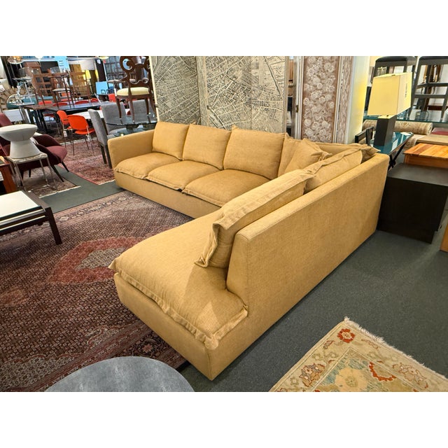 Interior Define Skylar Bumper Sectional, Right For Sale In San Francisco - Image 6 of 12