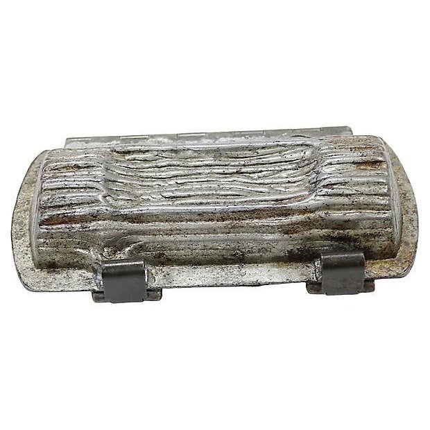 Antique Yule Log Chocolate Mold Chairish