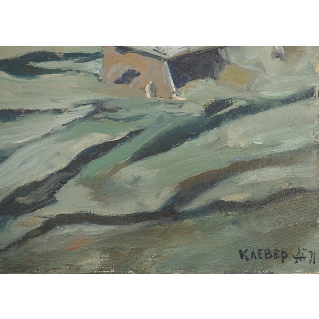 Russian Country Scene Landscape by Klever For Sale - Image 4 of 5