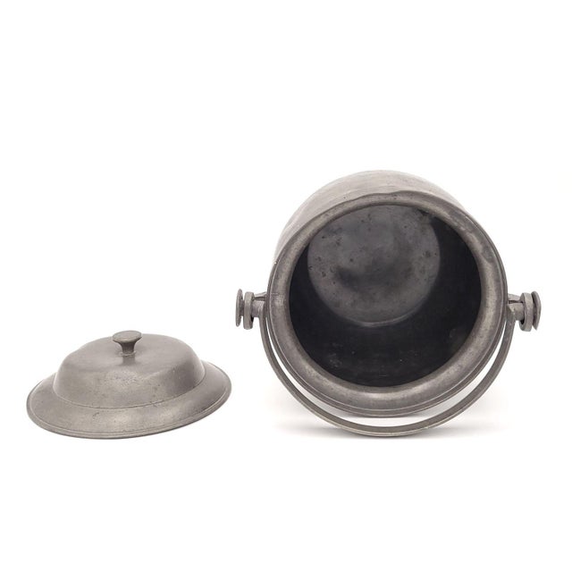 Early 19th Century Set of Three Pewter Porringers, Circa 1800 For Sale - Image 5 of 8