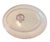 Lovely antique transferware serving platter by Clarice Cliff, Charlotte, by Staffordshire, England. Lavender toned ceramic.